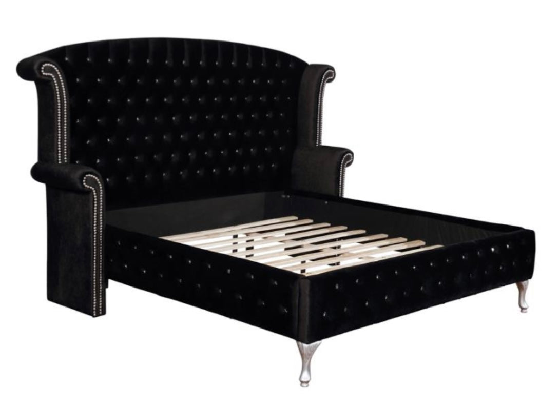 King Bed Deanna Tufted Upholstered 206101KE