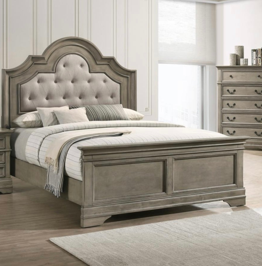 Manchester Upholstered King Bed 222891KE