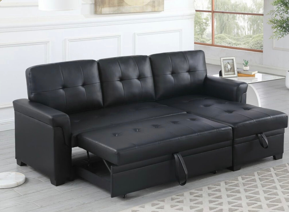 Lexi Reversible Sleeper Sectional Sofa 81347