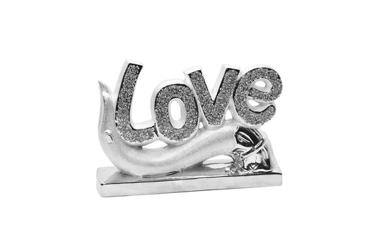 Love W/Base Diamond Sculpture SH2085-S