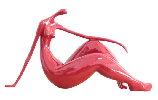 Relax Woman Sculpture SHTH-233 Red