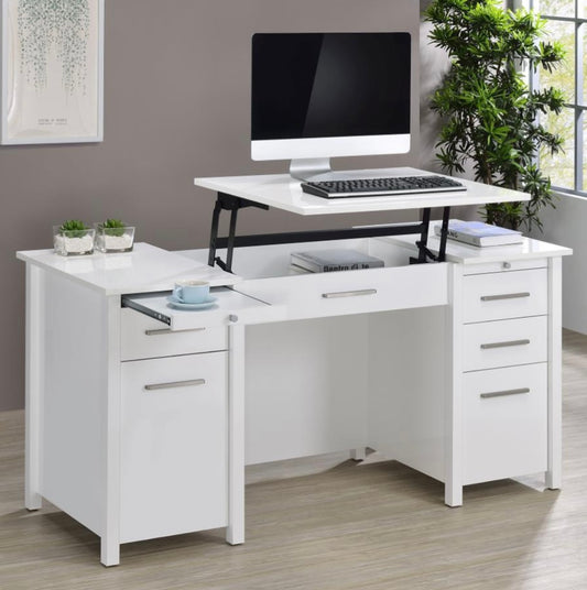 Dylan 4-drawer Lift Top Office Desk 801573