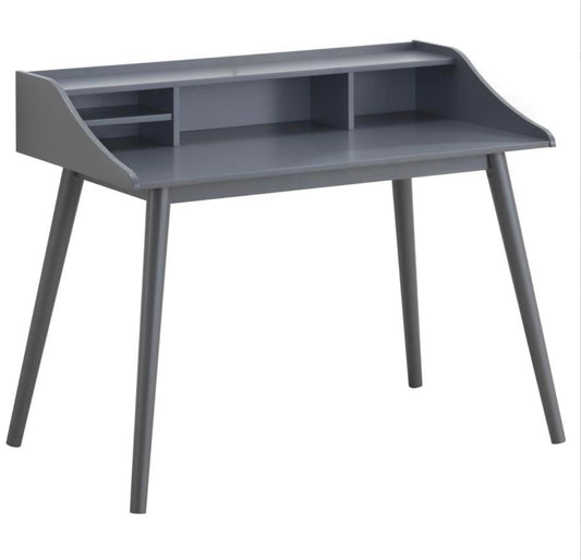 Percy 4-compartment Writing Desk Grey 804497