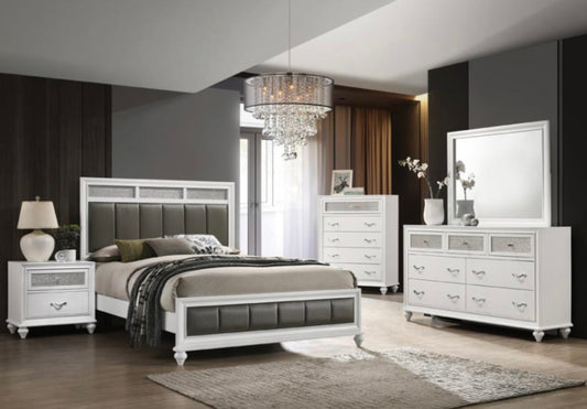 4 PCS Barzini Queen Bedroom Set 205891Q-S4