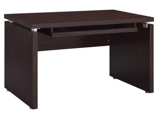 Russell Computer Desk with Keyboard Tray Medium Oak 800831