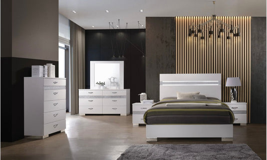 4 PCS Naima II King Bedroom Set 26767EK