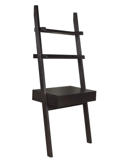 Colella 2-shelf Writing Ladder Desk Cappuccino 801373