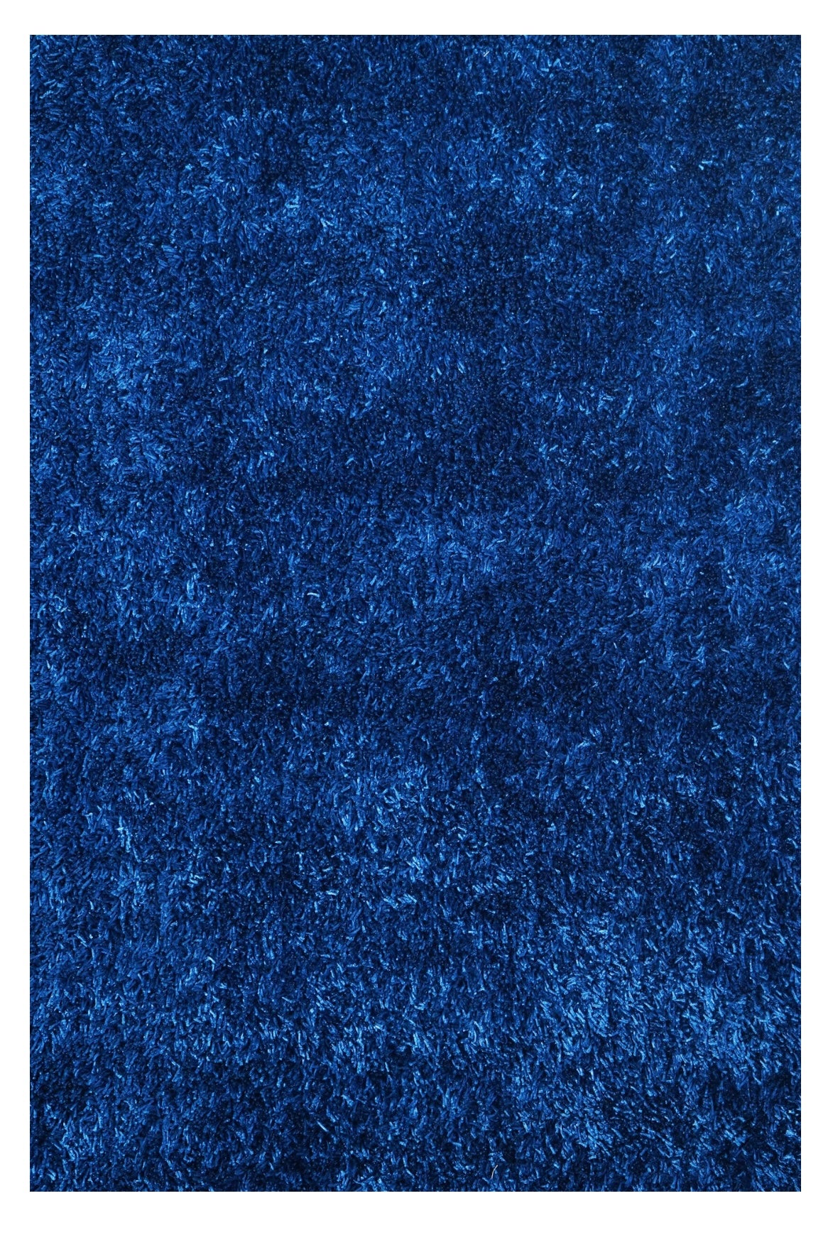 Blue Spaghetti Shag Area Rug SHAR6571BLUE