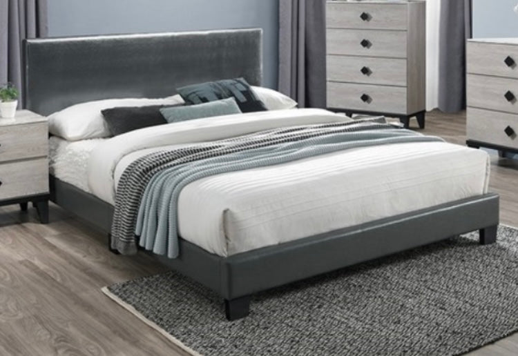 Queen Bed Gray F9226Q