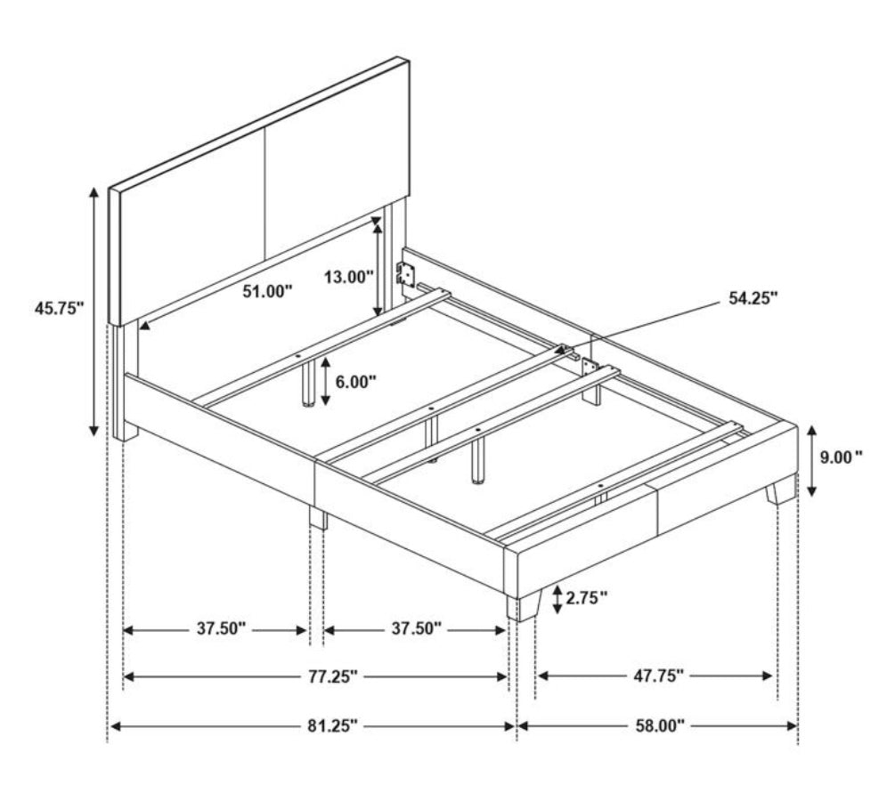 Dorian Full Bed 300761F