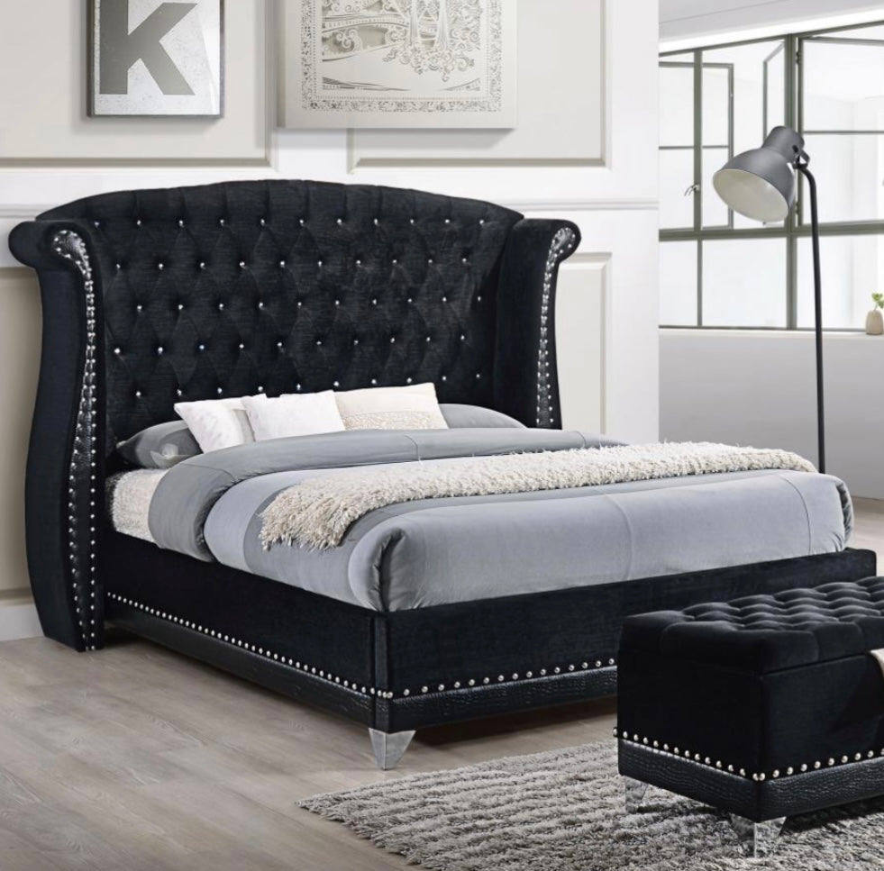 Barzini Upholstered Queen Bed 300643Q