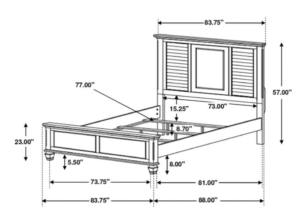 Franco King Bed 205331KE