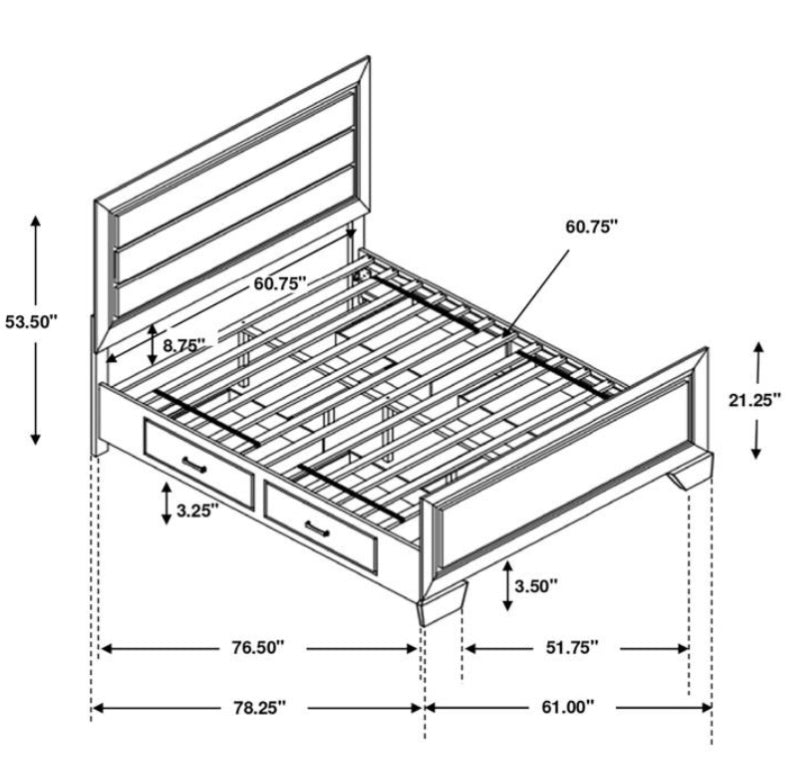 Kauffman Queen Bed 204390Q