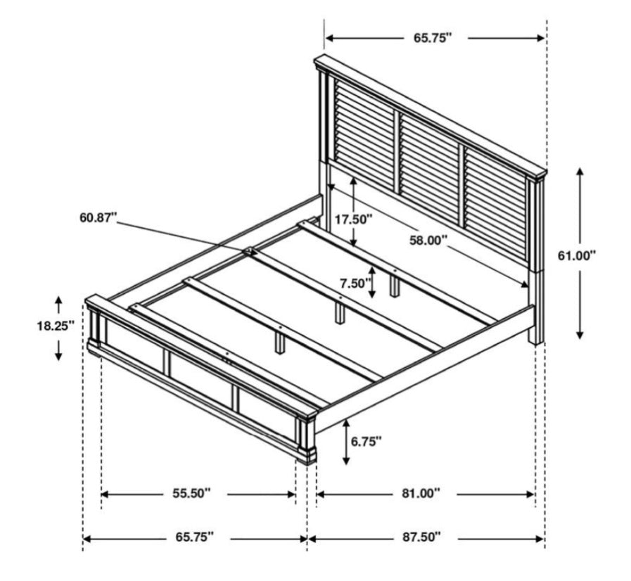 Hillcrest Queen Bed 223351Q