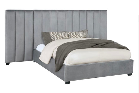 Arles Upholstered Queen Bed With Side Panels 306070Q-SP