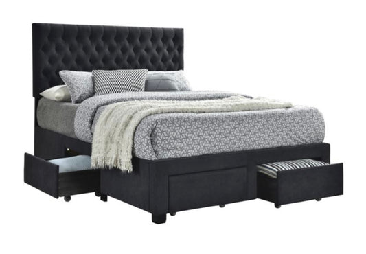 Soledad Upholstered King Bed 305877KE