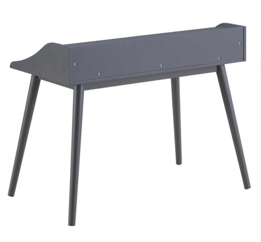 Percy 4-compartment Writing Desk Grey 804497