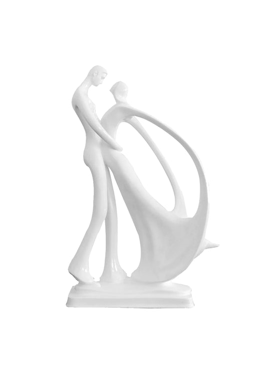 Dancing Together Sculpture SHTH-025 White