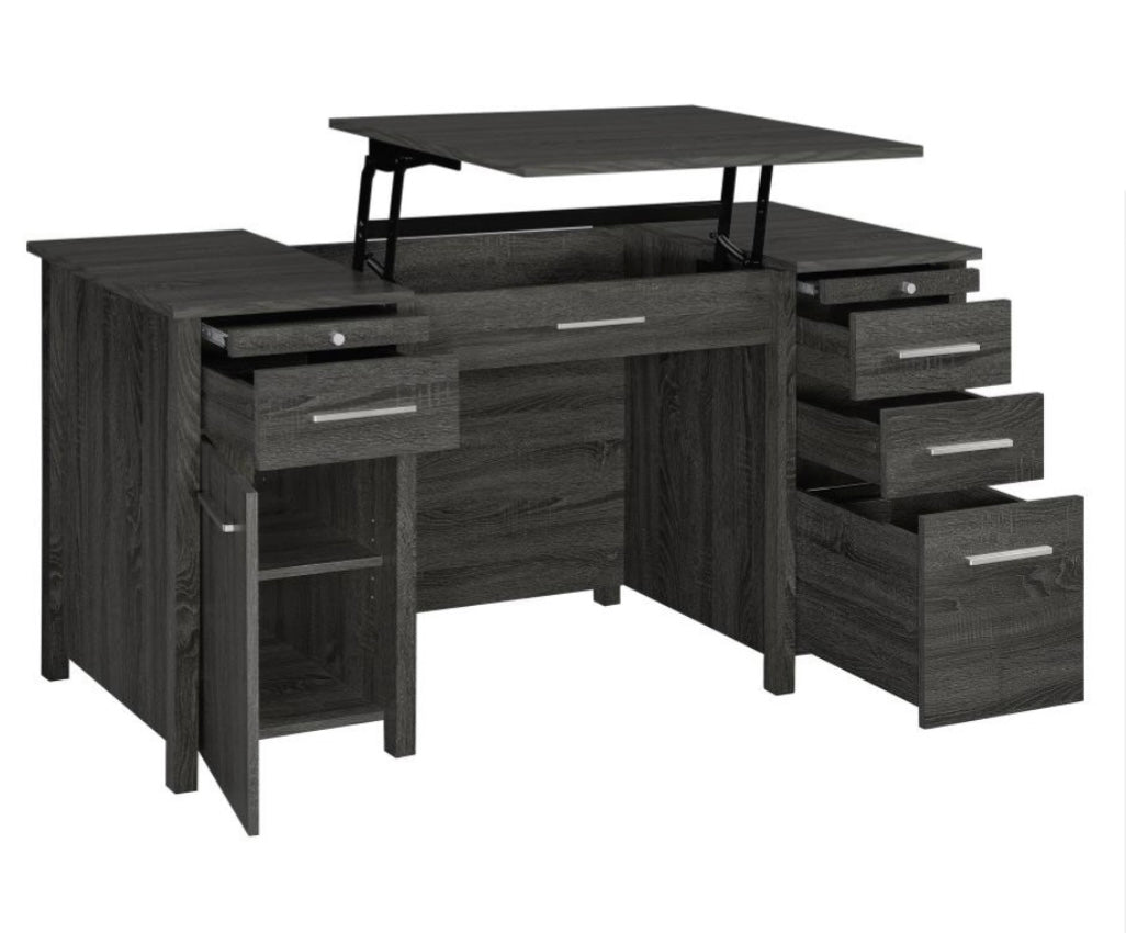 Dylan 4-drawer Lift Top Office Desk 801576