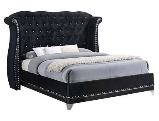 Barzini Upholstered King Bed 300643KE