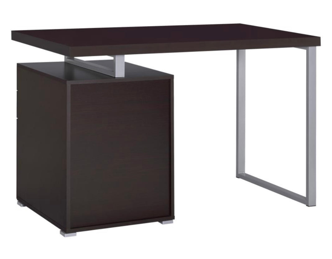 Brennan 3-drawer Office Desk Cappuccino 800519