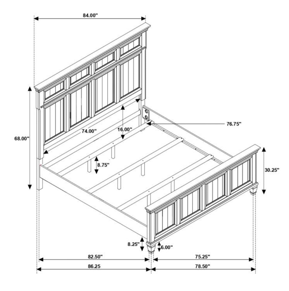 Avenue King Bed 224031KE