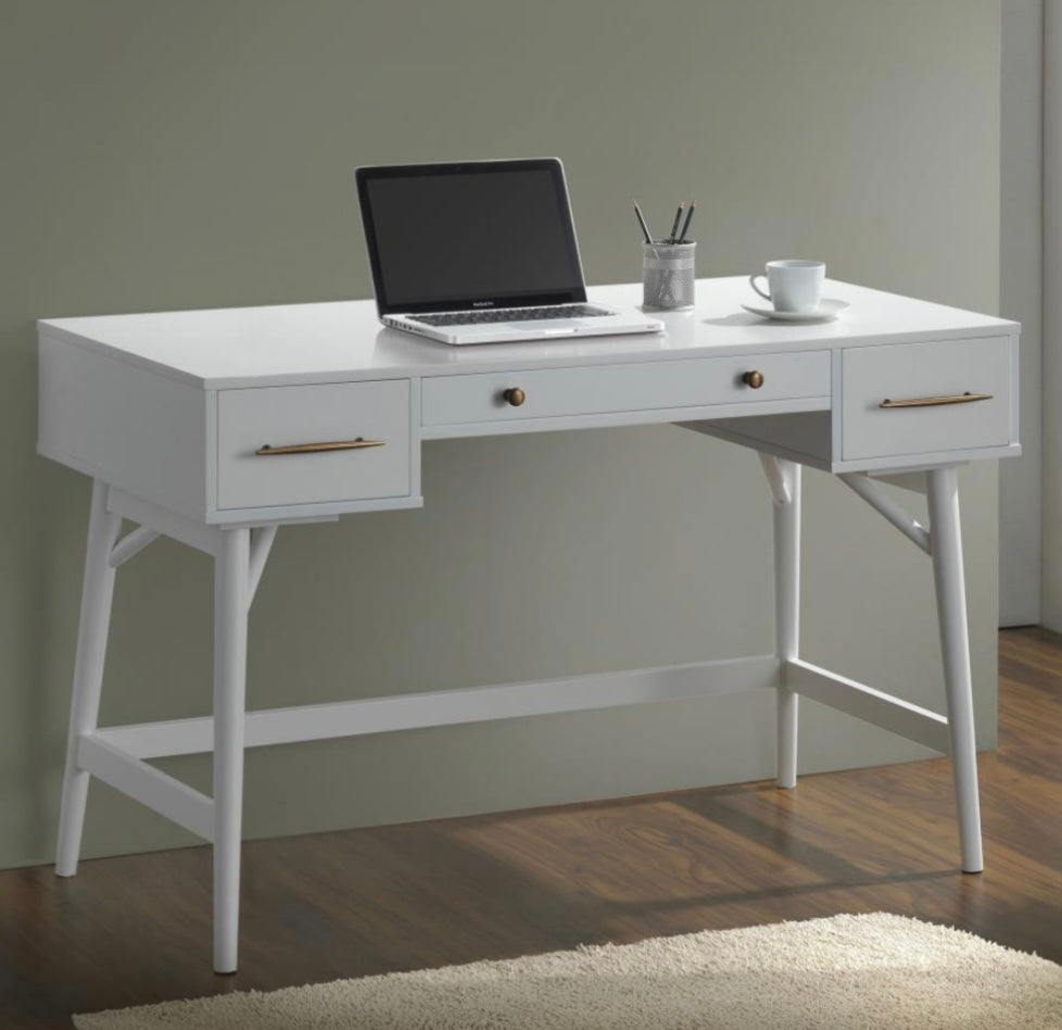 Mugga 3-drawer Writing Desk White 800745