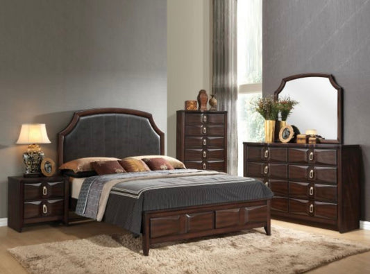 4 PCS Lancaster Queen Bedroom Set 24570Q