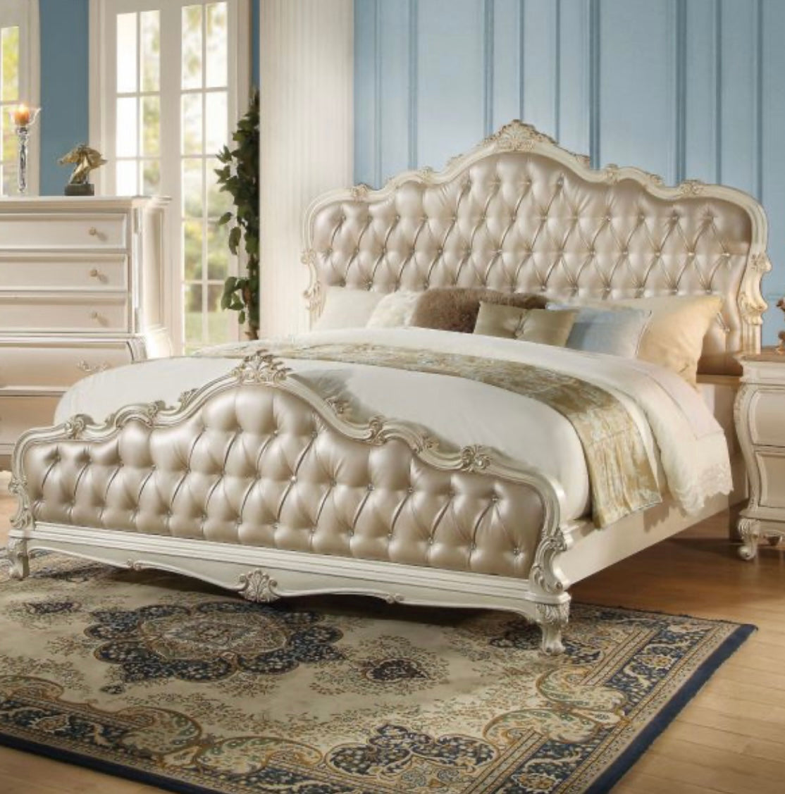 4 PCS Chantelle King Bedroom Set 23537EK