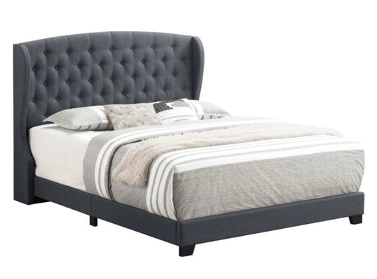 Krome Upholstered King Bed 305972KE