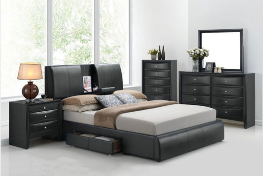 4 PCS Kofi King Bedroom Set 21266EK