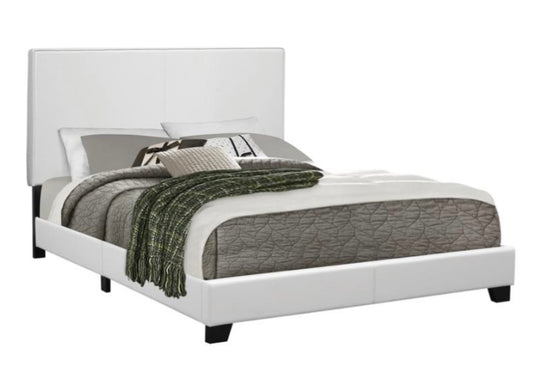 Mauve Upholstered Twin Bed 300559T