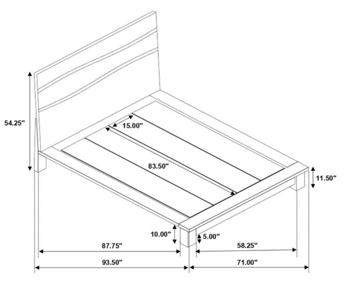 Genevieve Queen Bed 207491Q