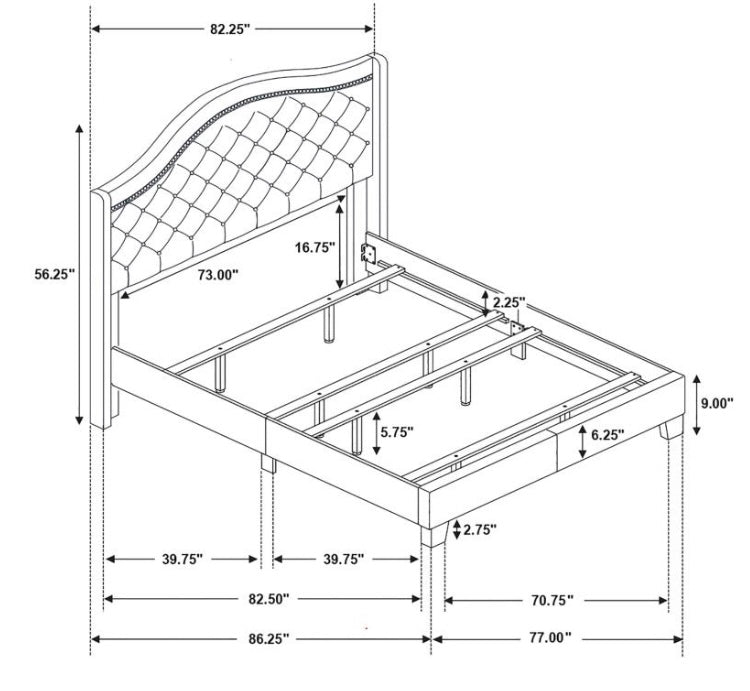 Sonoma King Bed 310071KE