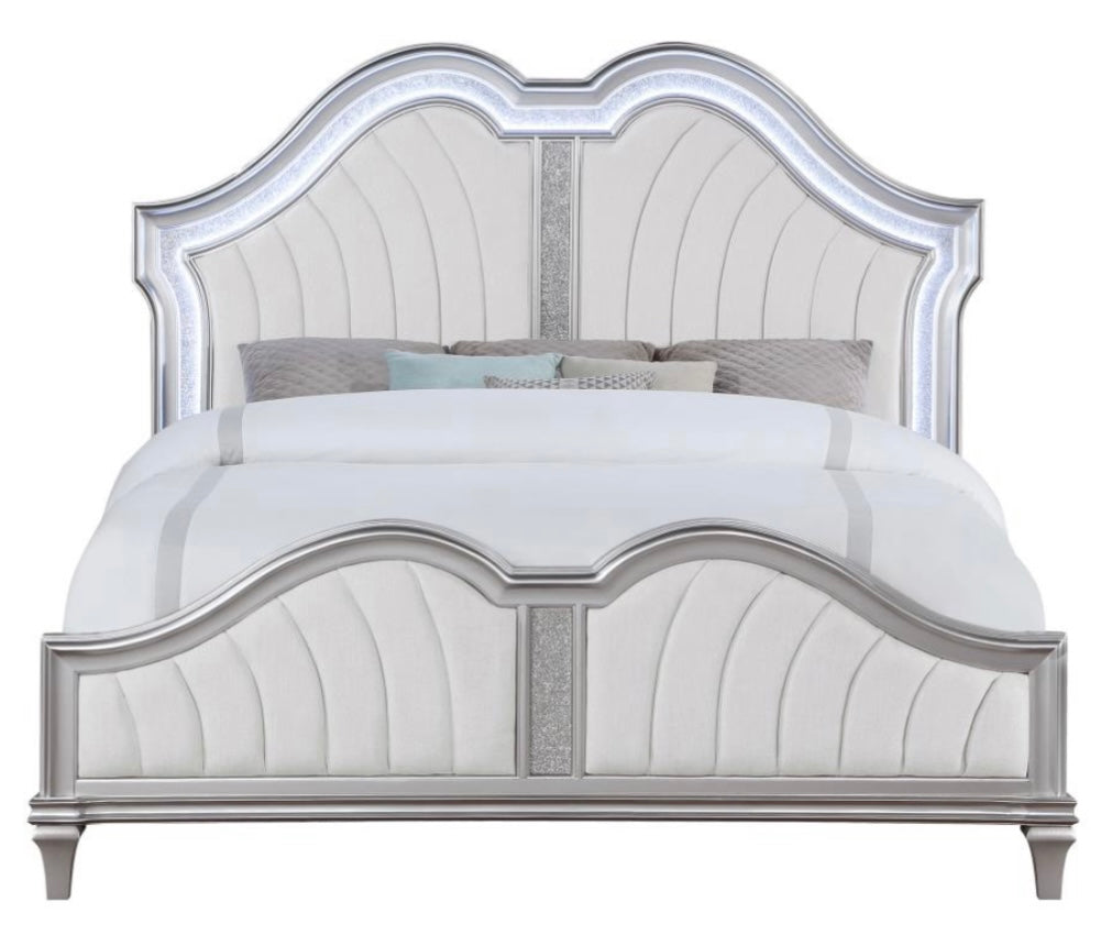 Evangeline Upholstered King Bed 223391KE