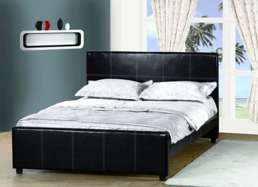 Queen Bed Black M7517