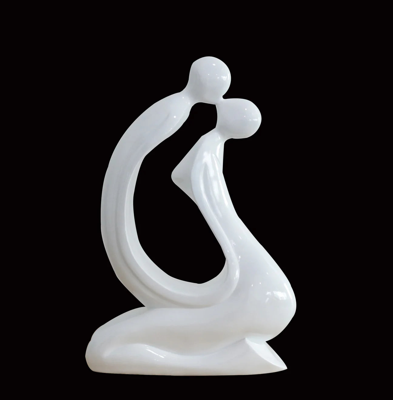 Kissing Sculpture SHTH-355 White