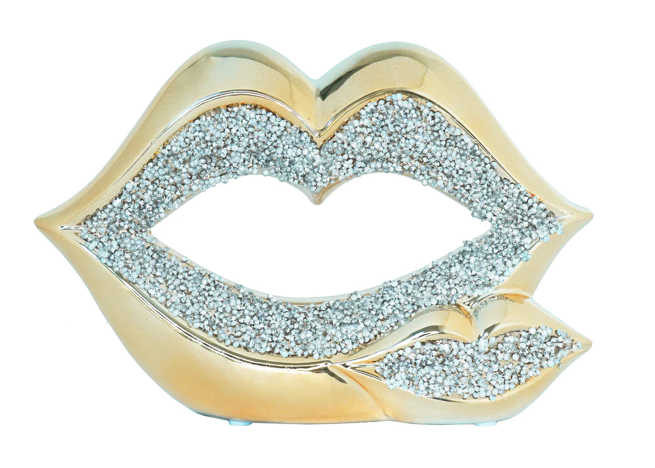 Diamond Lips Sculpture SH2364-G