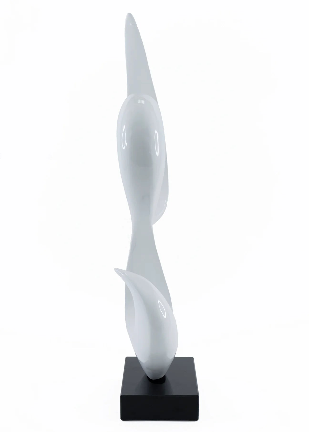 Abstract Tall Sculpture SHSZ-0640 WHITE