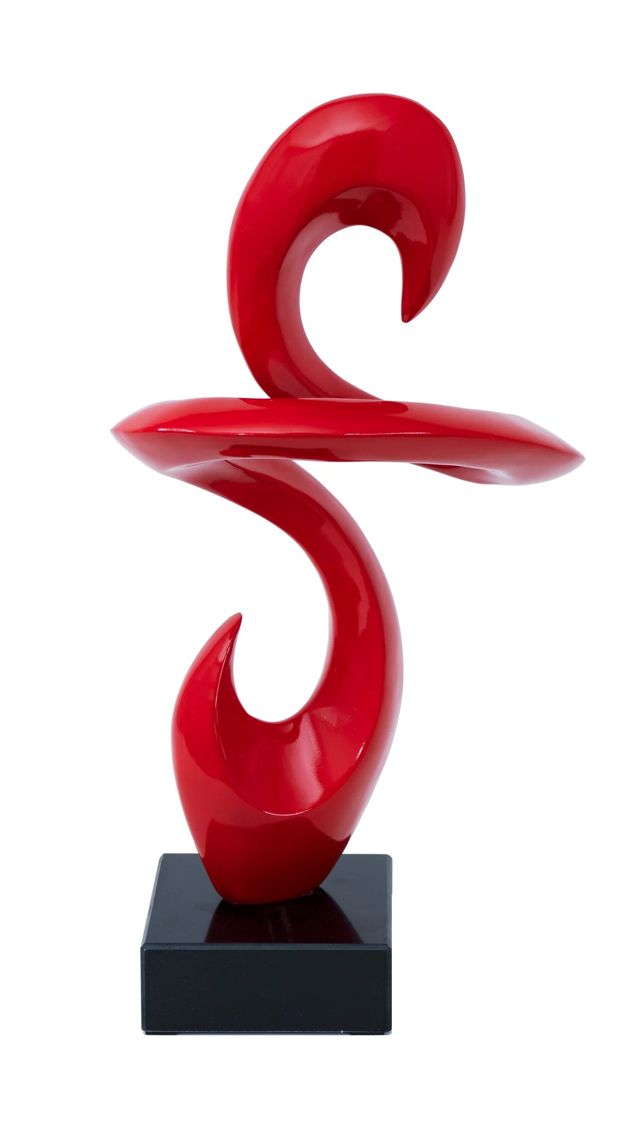 Abstract Tabletop Sculpture SHTH-286 RED