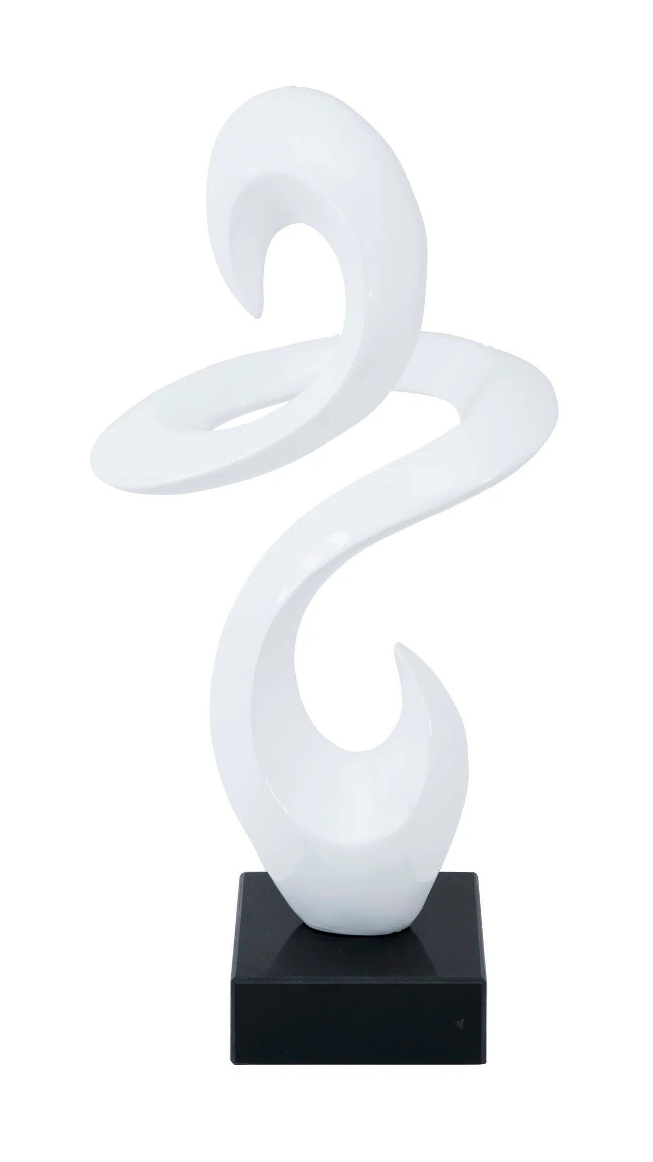 Abstract Tabletop Sculpture SHTH-286 WHITE