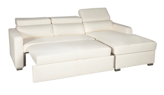 Kahlil Sectional White Right