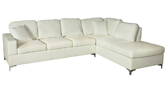 KIVA Sectional White Right