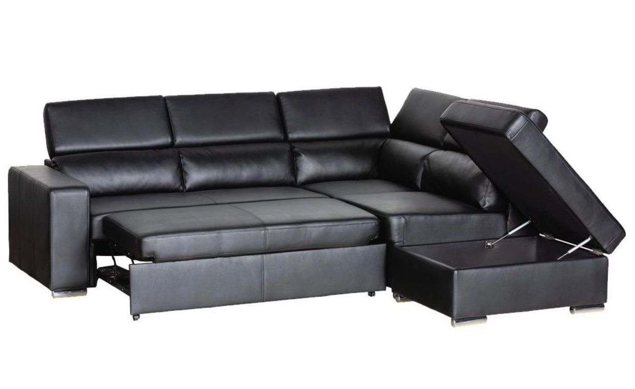 Klaus Sectional Black Right