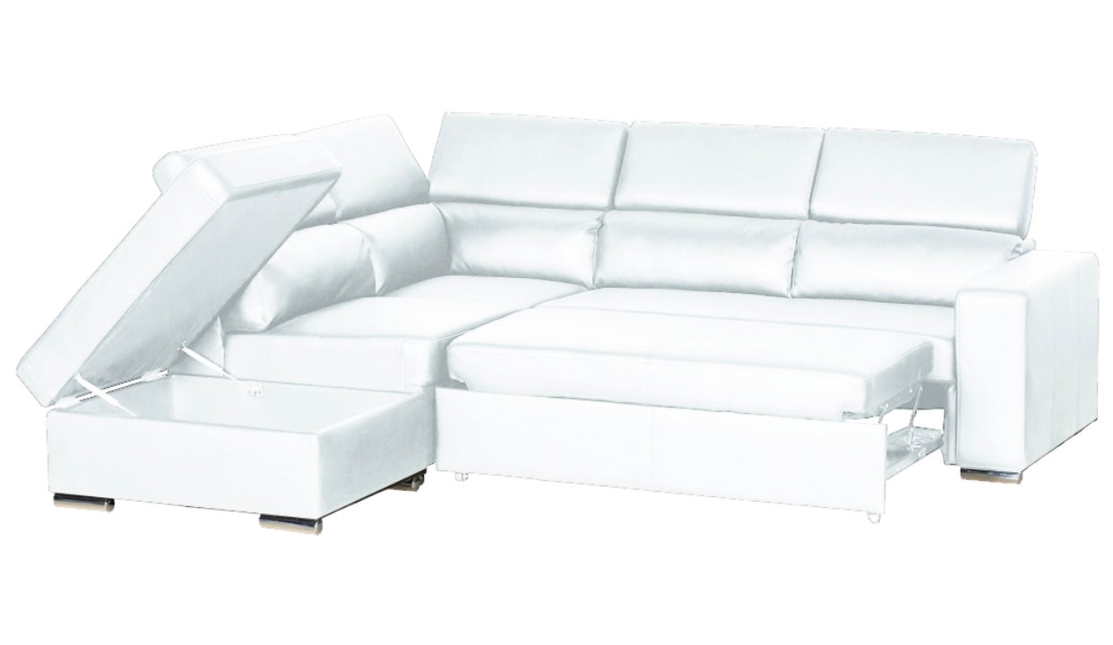 Klaus Sectional white Left