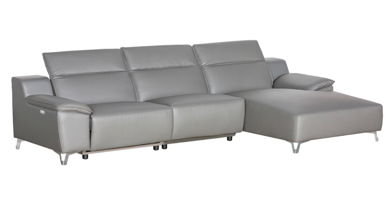 Melanie Sectional Grey Right