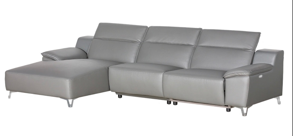 Melanie Sectional Black Left