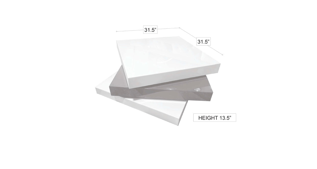 Aria Coffee Table White