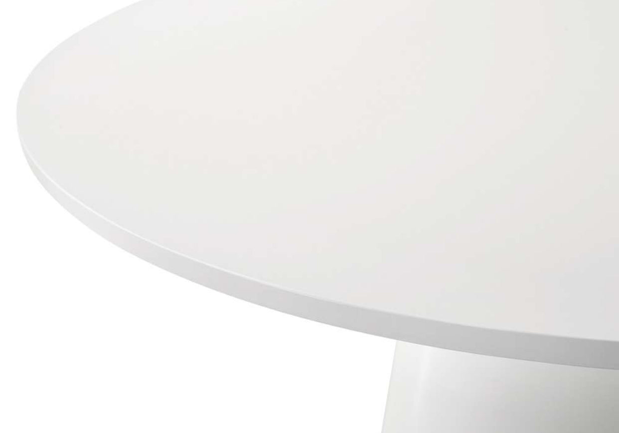 Jasper White 59" Round Dining Table 30017