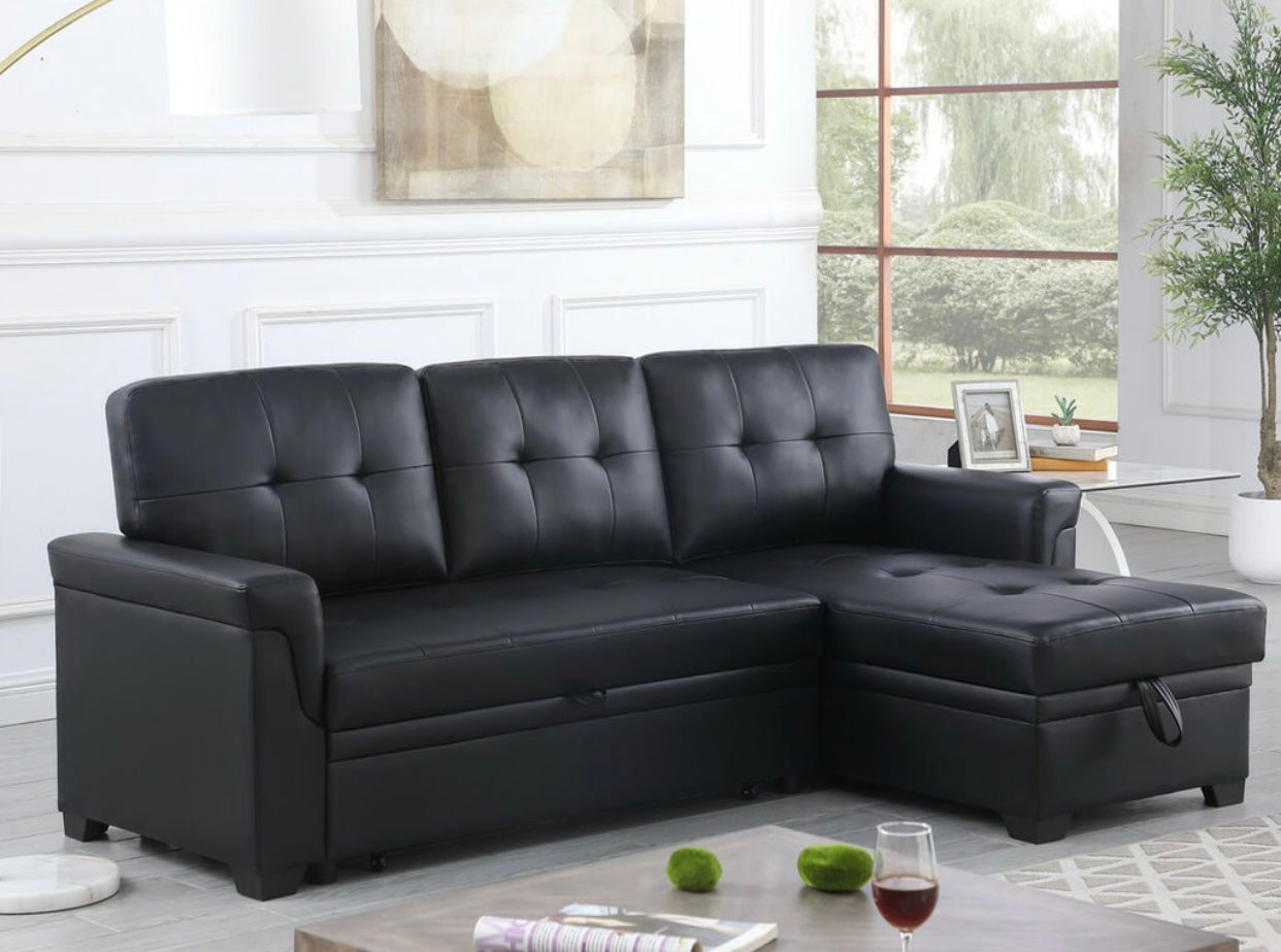 Lexi Reversible Sleeper Sectional Sofa 81347